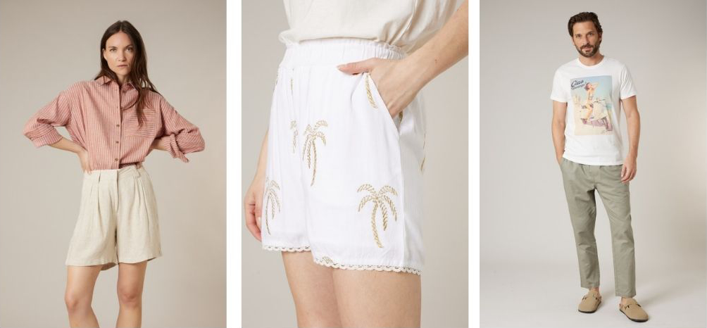 Pantalon et short en lin — Nouvelle collection Deeluxe